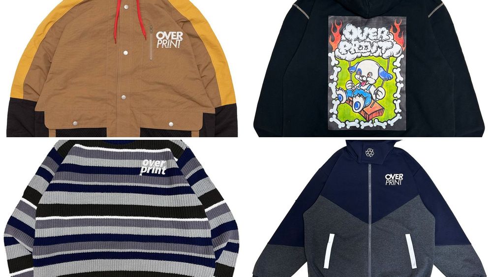 《over print》新作入荷!