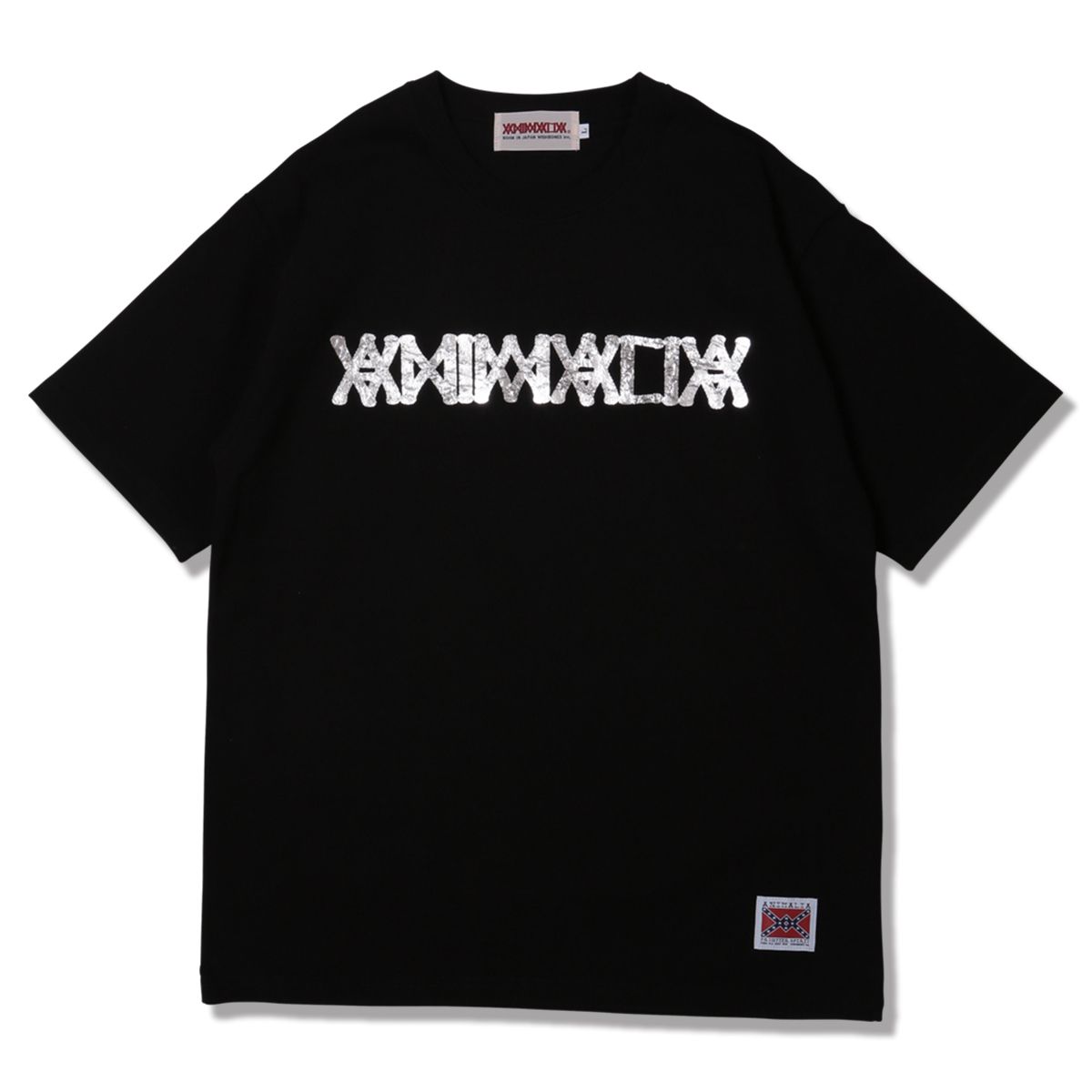 HEAVY S/S TEE-FOIL PRINT LOGO