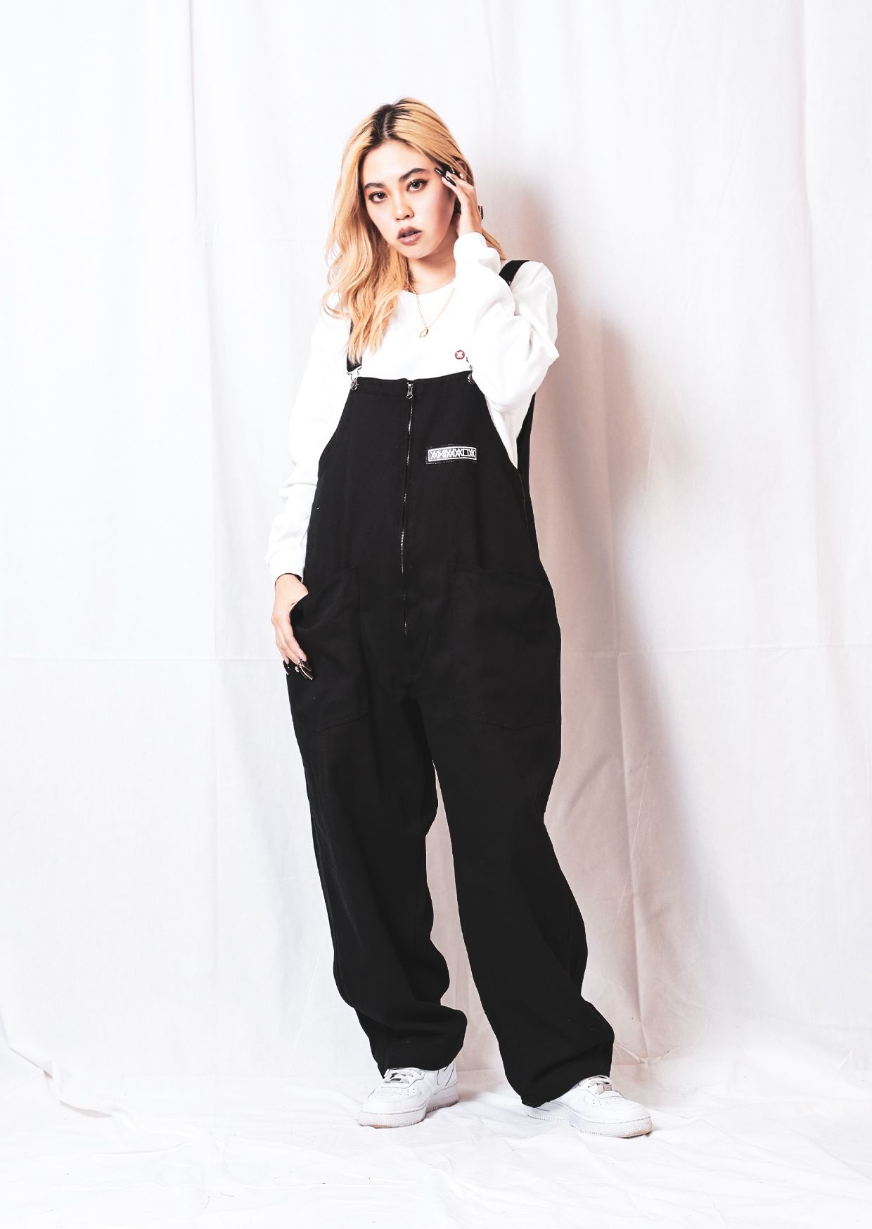 OVERALLS - Leather Patch