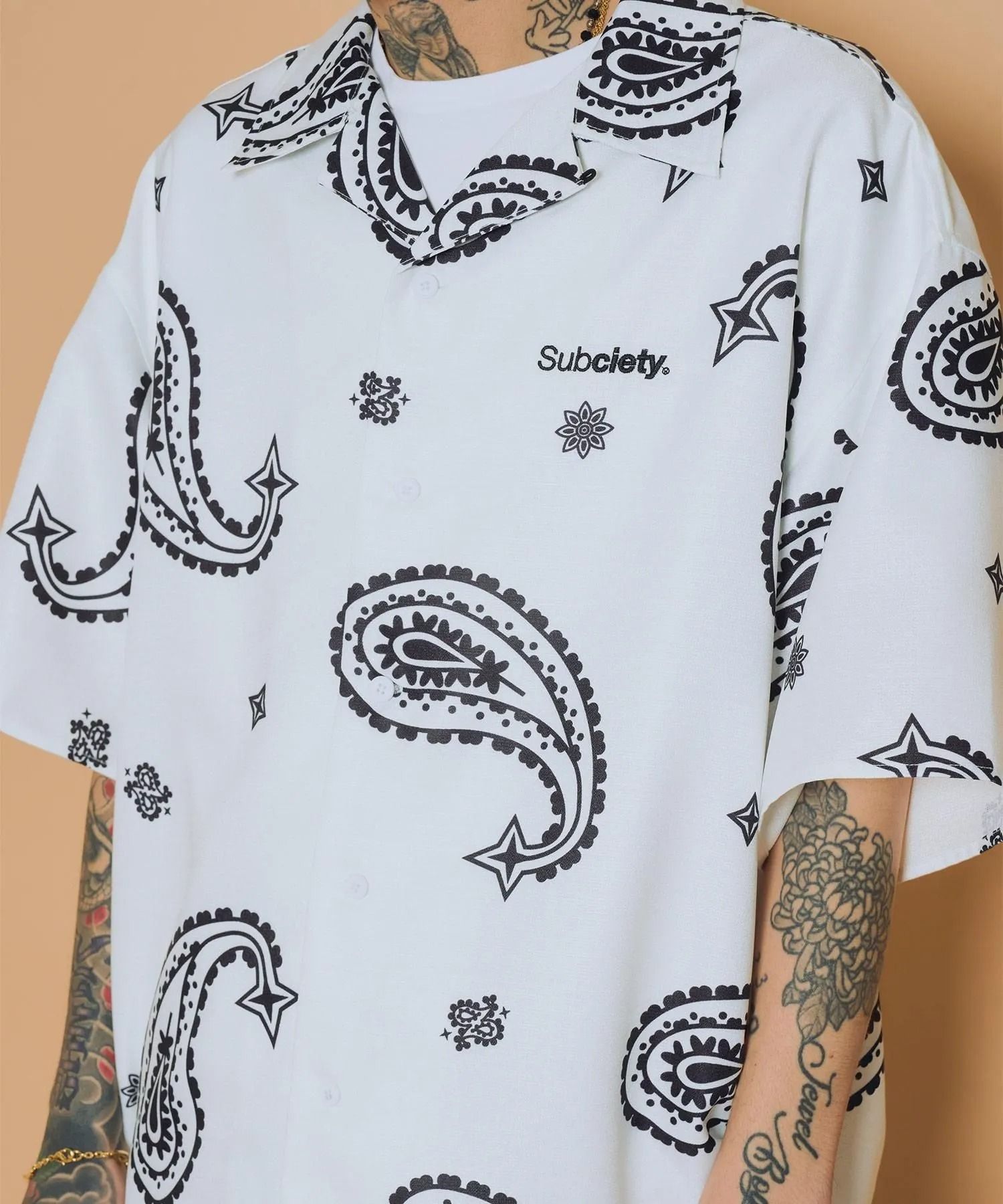 Large paisley shirt