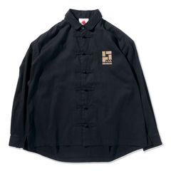 Pカンフー長袖シャツ