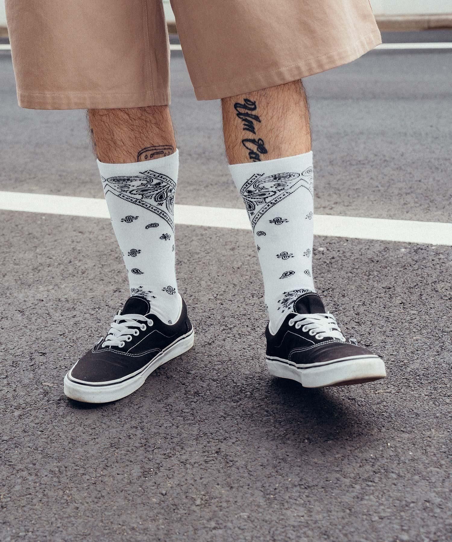Bandanna socks
