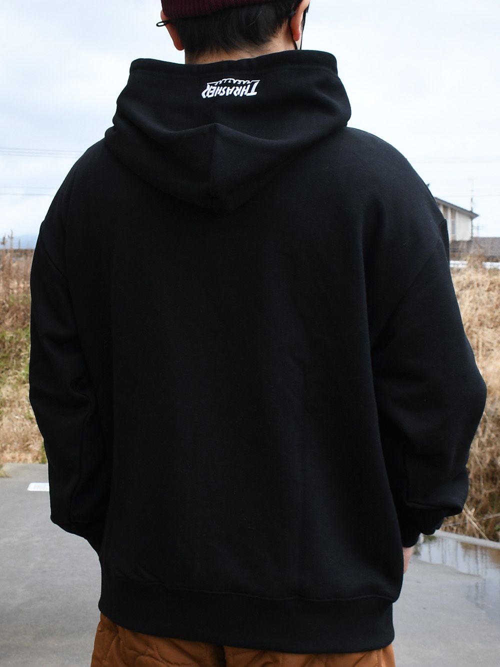 THRASHER Logo FULL ZIP Hoodie