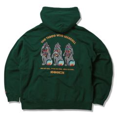 BIG SILHOUETTE P/O HOODIE - THE THREE WISE MANDRILL
