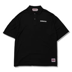 BIG SILHOUETTE POLO SHIRTS -WORK SUCKS-