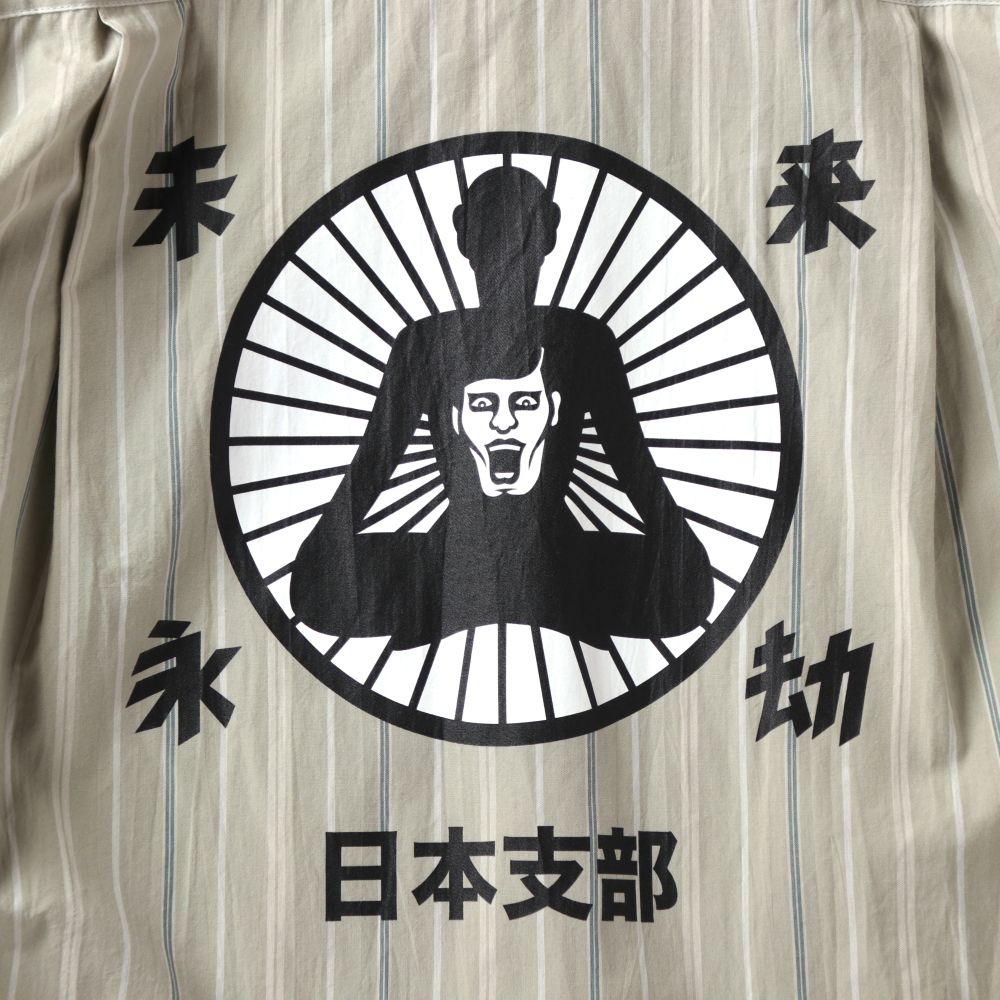 信仰ストライプシャツ