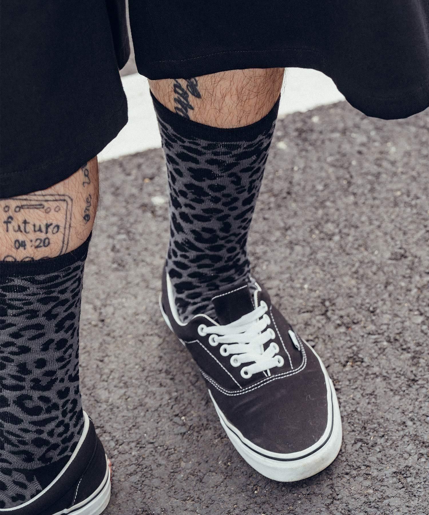 Leopard socks