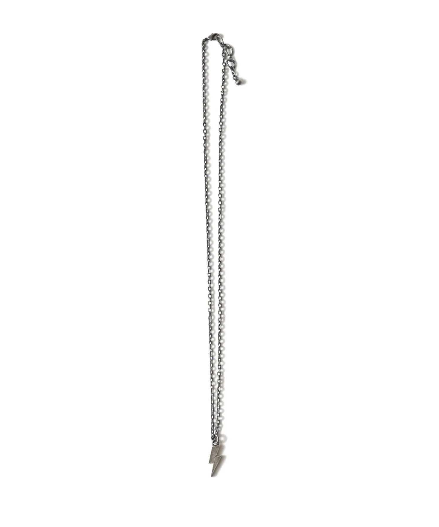 Metal necklace-thunder-