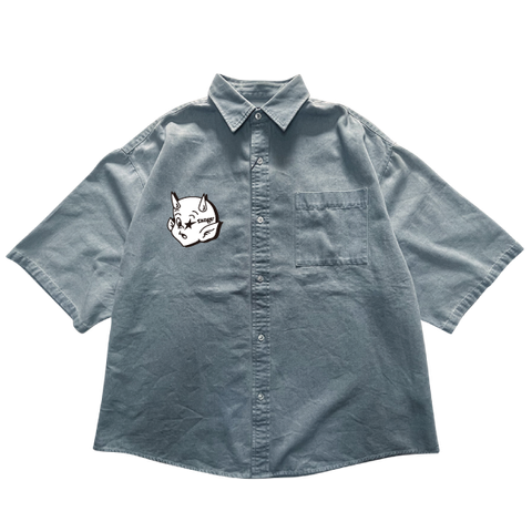 rg baby devil oversize denim shirts