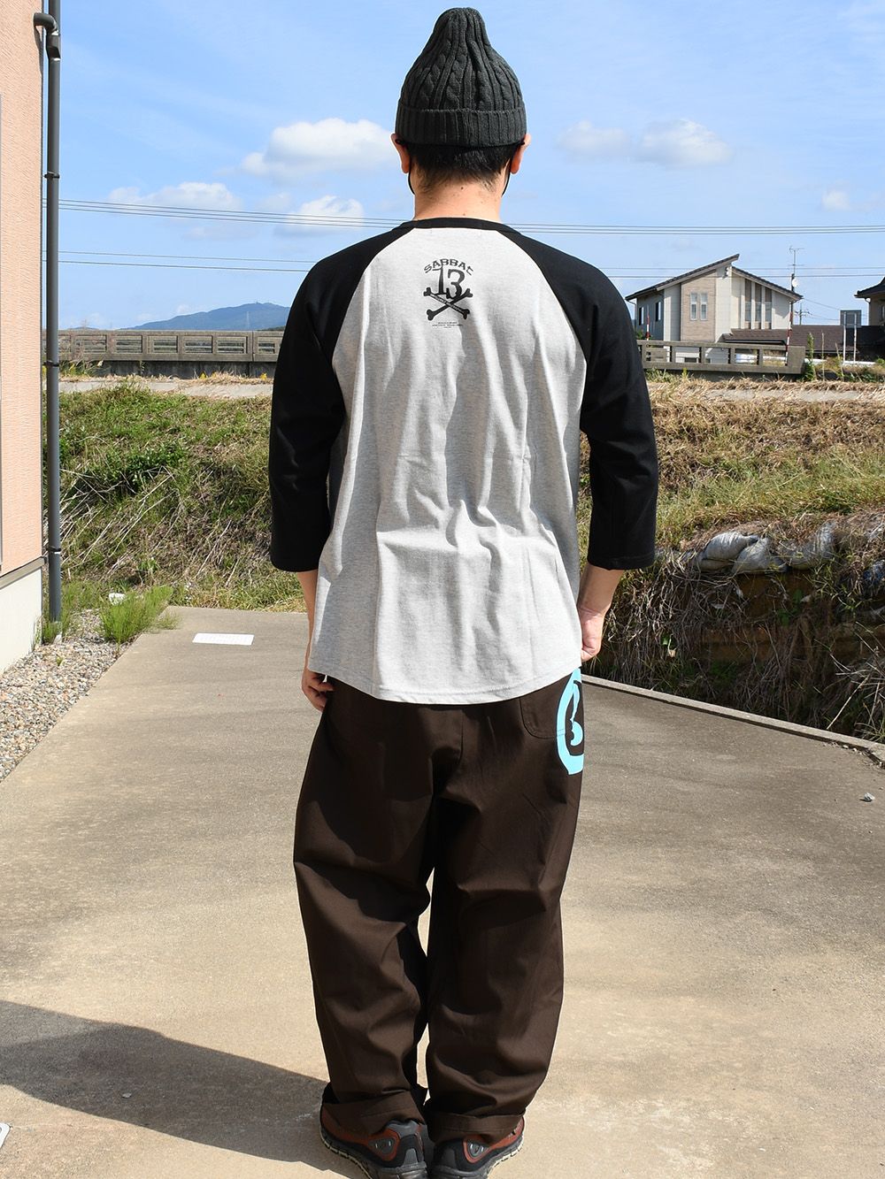 13X-BONE RAGLAN 3/4 T