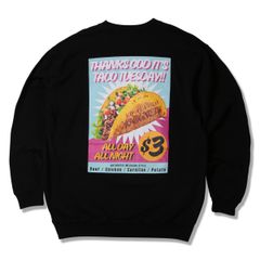 10oz Crew Sweat(loop terry) -TACO TUESDAY