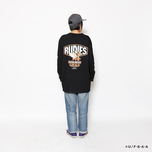 RUDIE'S x CRAYON SHINCHAN HORSE LSTEE