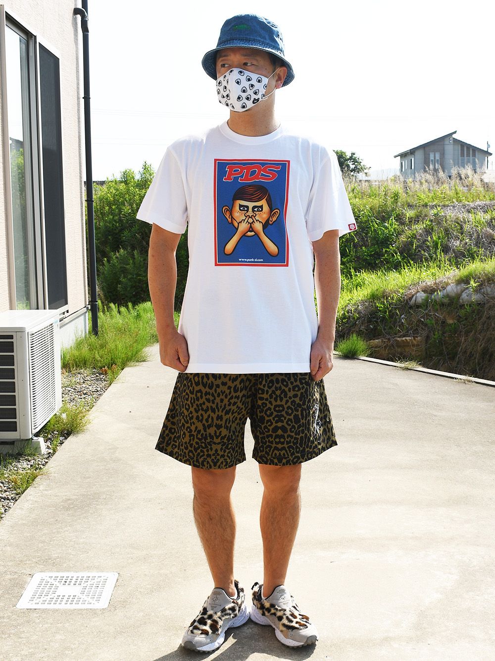 PDS豹柄ショーツ