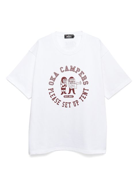 ［丘キャンパーズ］テント張ってTEE