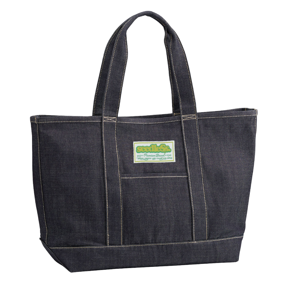 sd denim tote bag