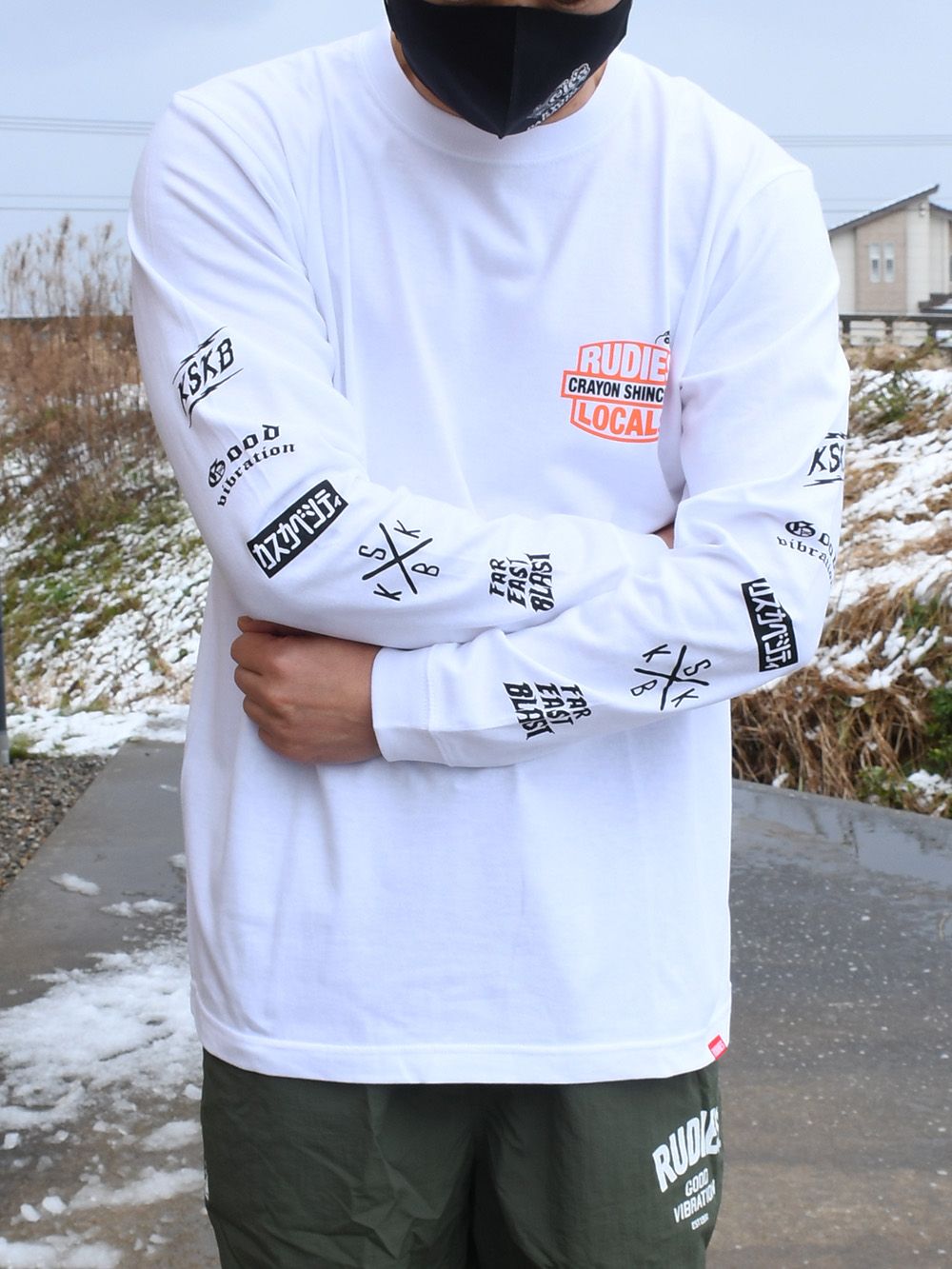 RUDIE'S x CRAYON SHINCHAN HORSE LSTEE