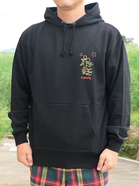 THRASHER×Keith Haring Hoodie