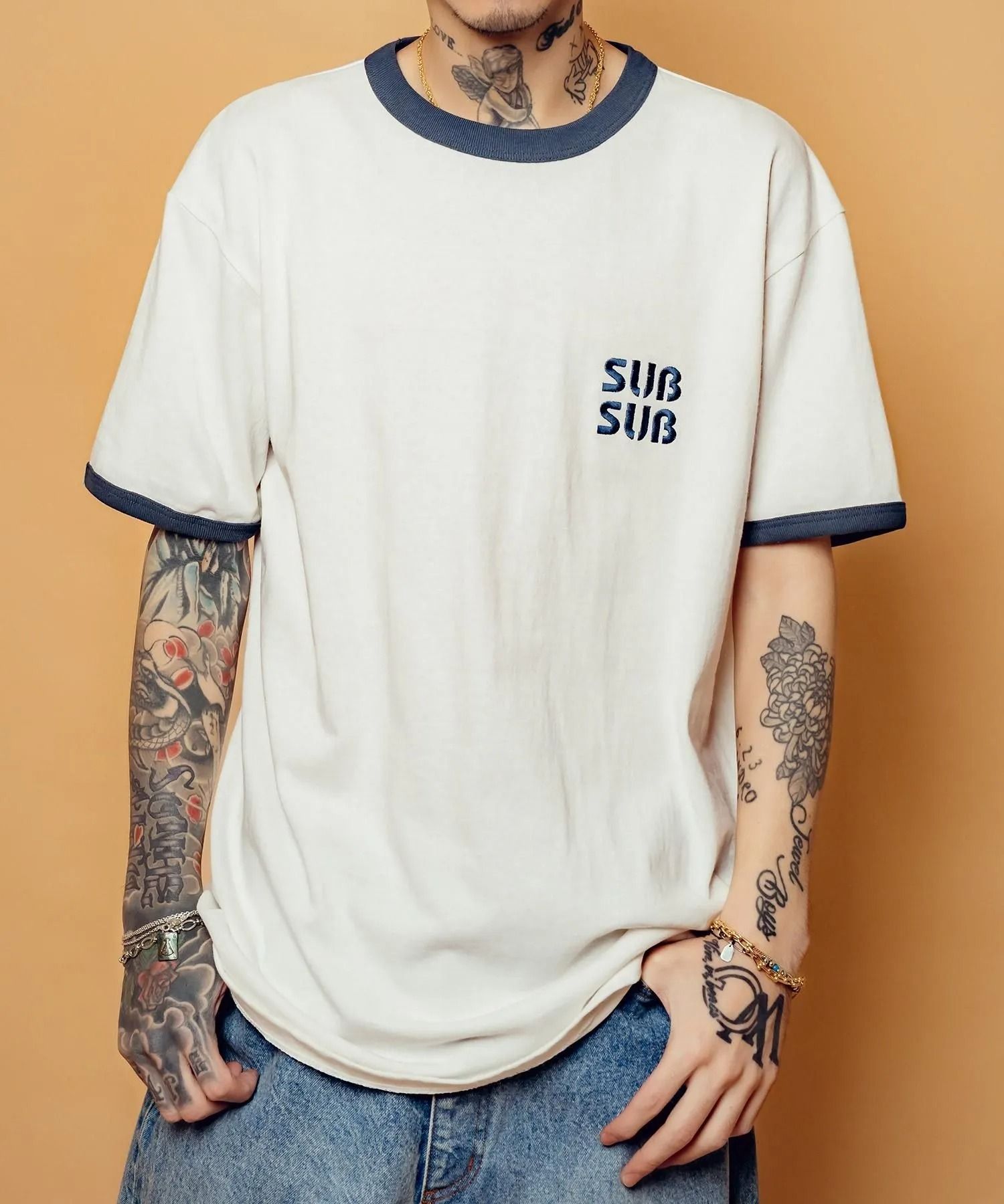 SUBSUB ringer tee
