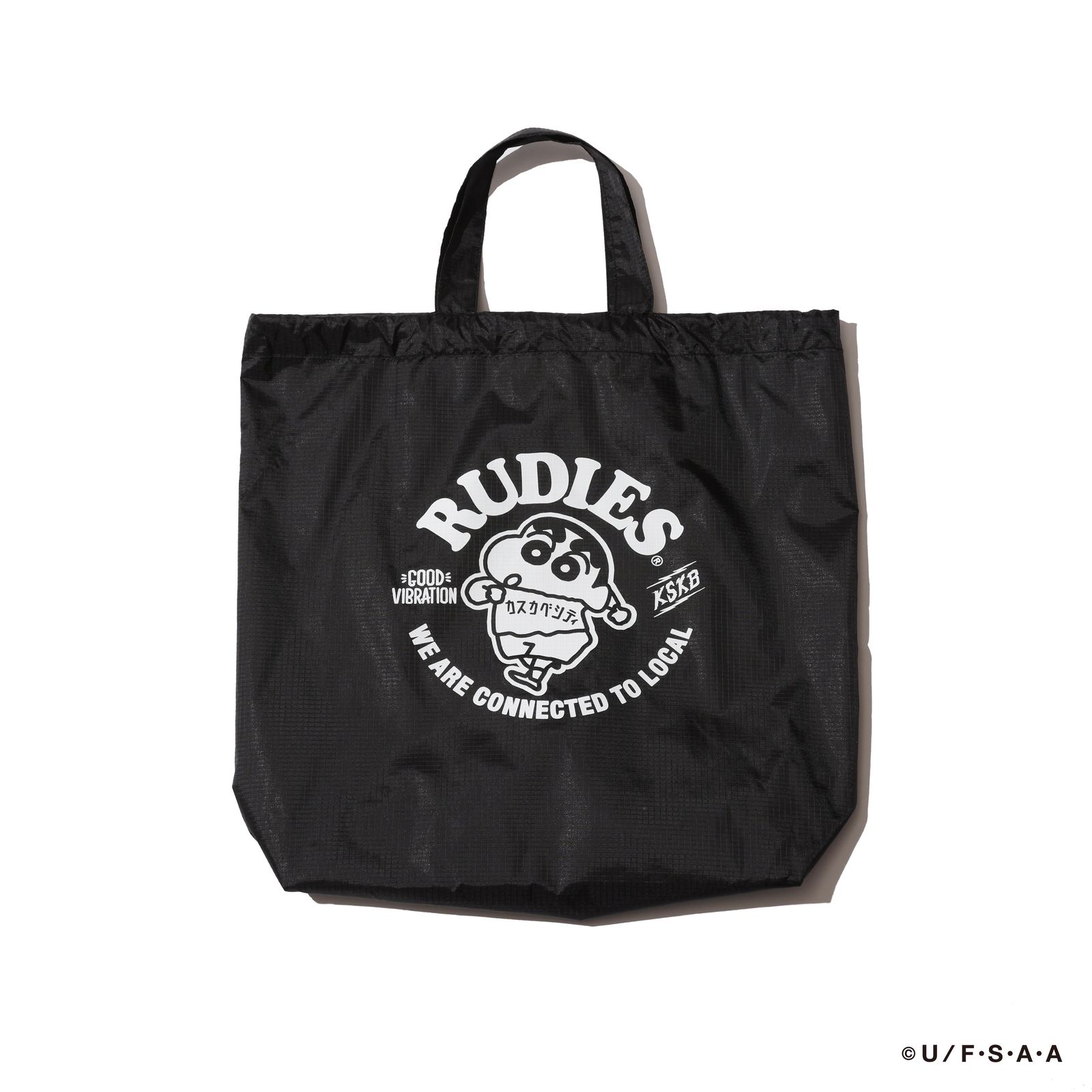 RUDIE'SxCRAYON SHINCHAN CIRCLEMOSH GYMSACK