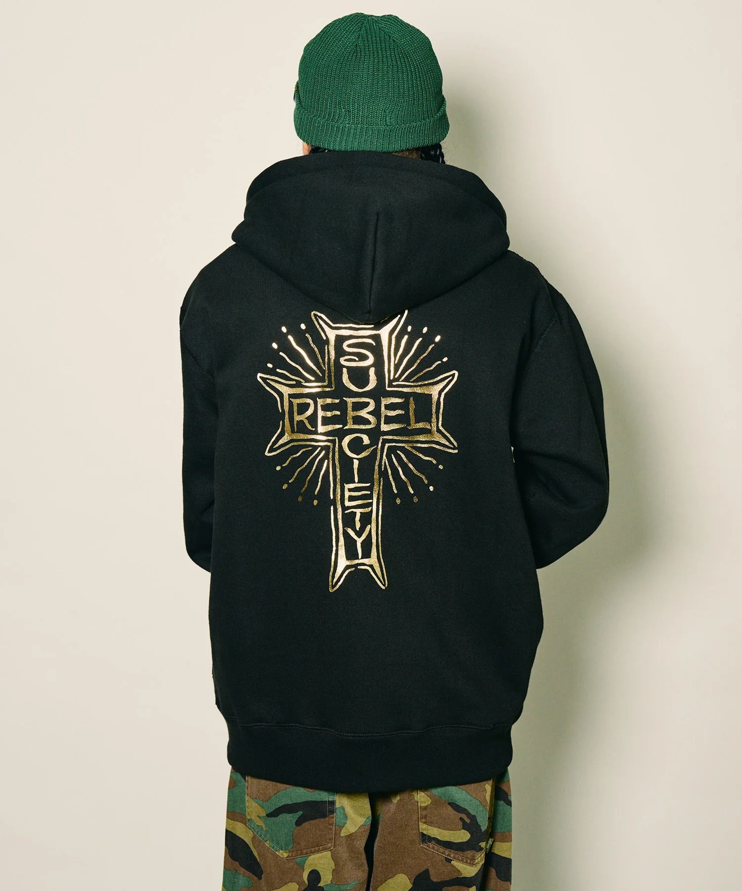 Rebel zip hoodie