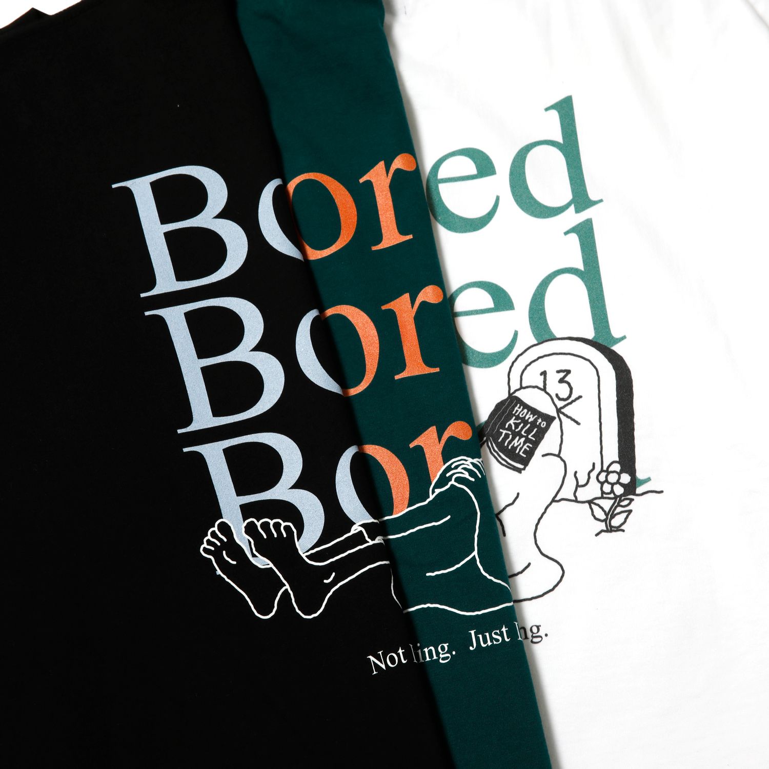 BORED BIG L/S T