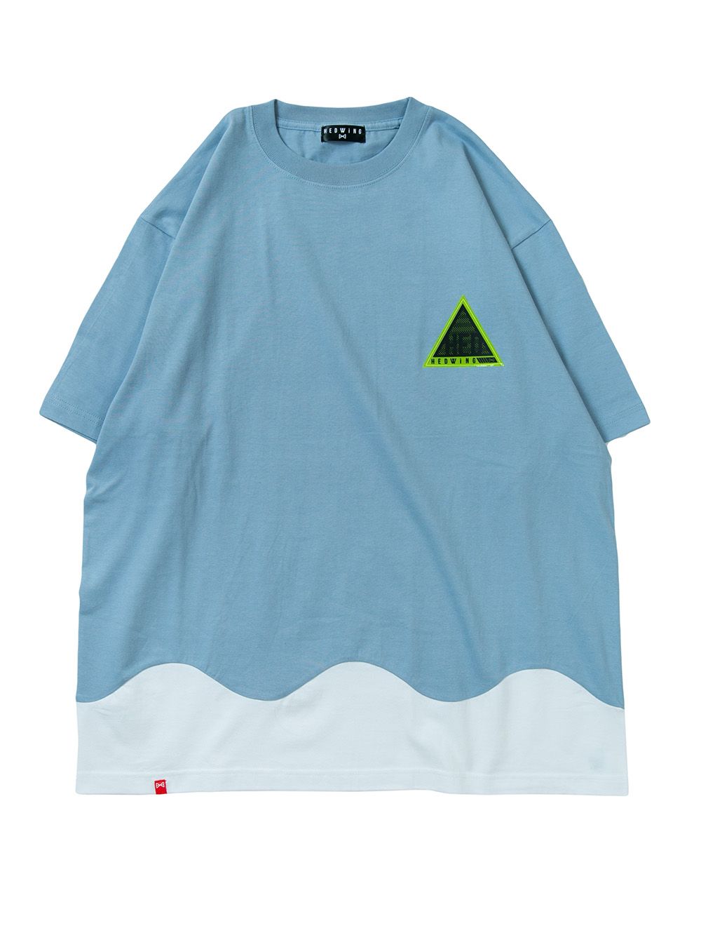 Gentle waves C/C Bigshilhouette T-shirt