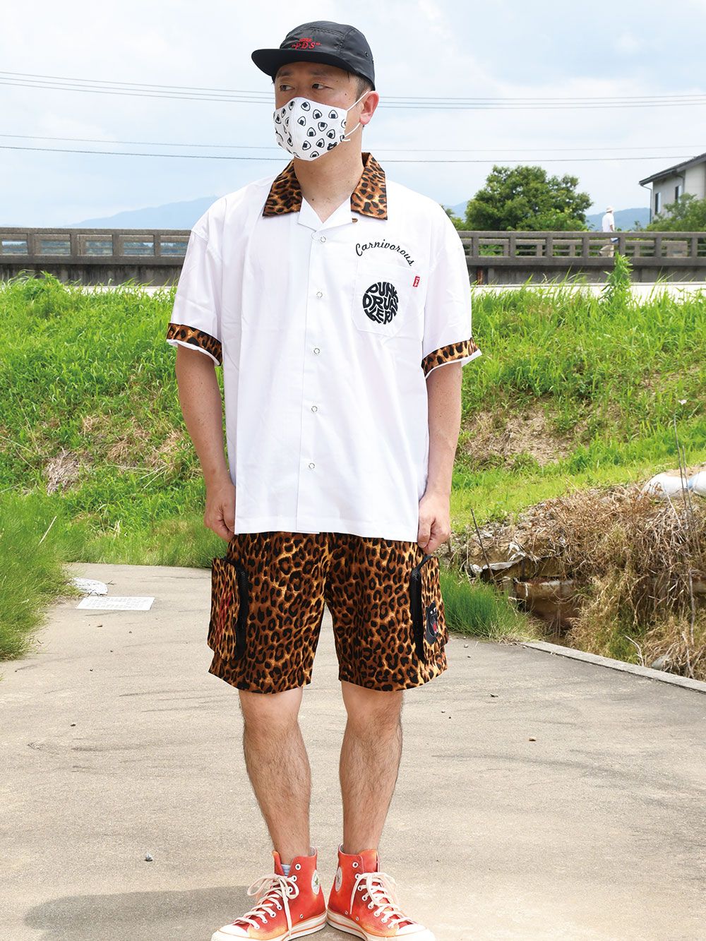 豹柄ショーツ