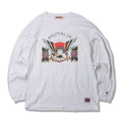 L/S Tee - Eagle & Roses