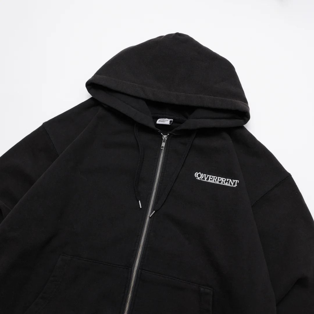 OVERPRINT Zip Hoodie_PINC NOISE