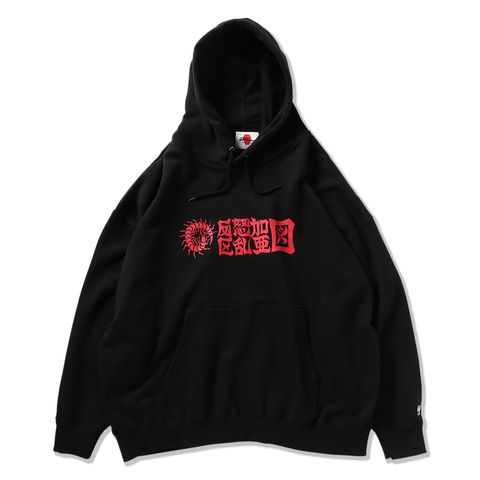 ムカデ漢字ロゴBIGパーカ
