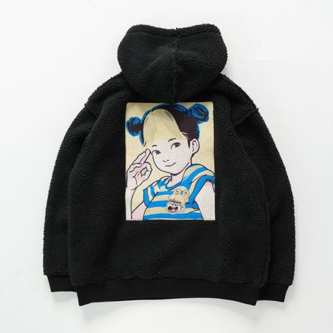POP ART Bonding Boa Hoodie Ver:23