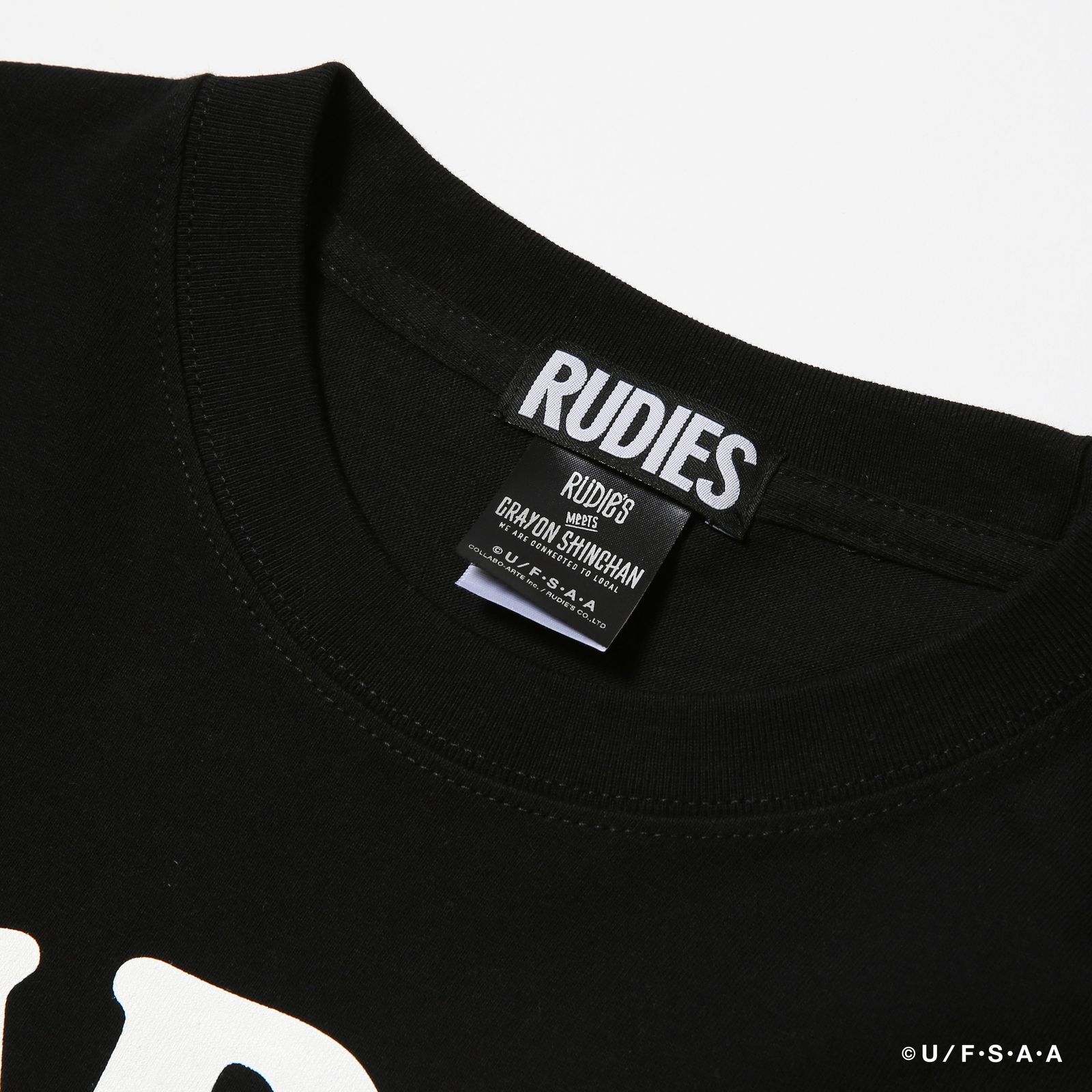 RUDIE'S×CRAYON SHINCHAN GOOD MUSIC LS TEE
