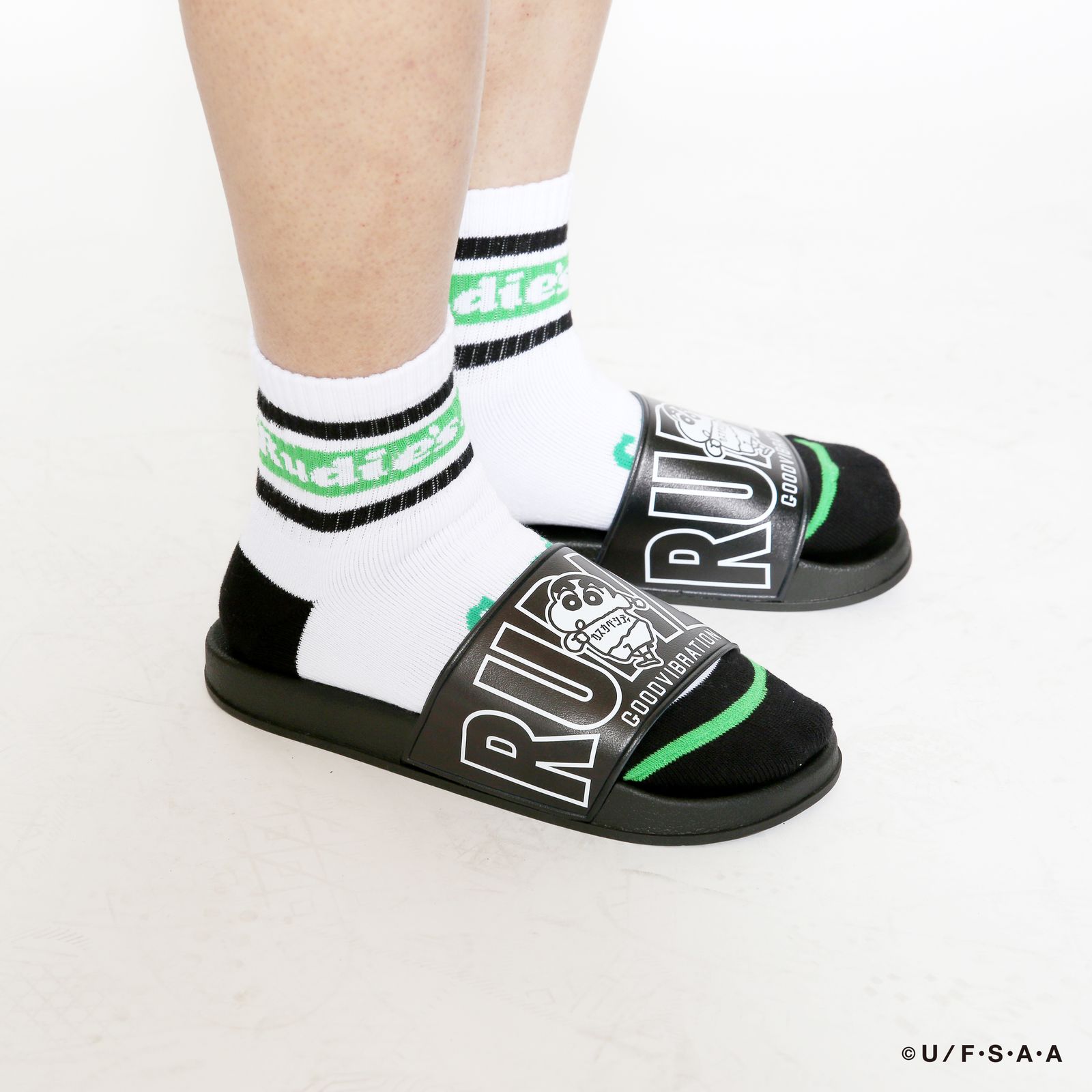 RUDIE'S×CRAYON SHINCHAN MOSH SHOWER SANDAL