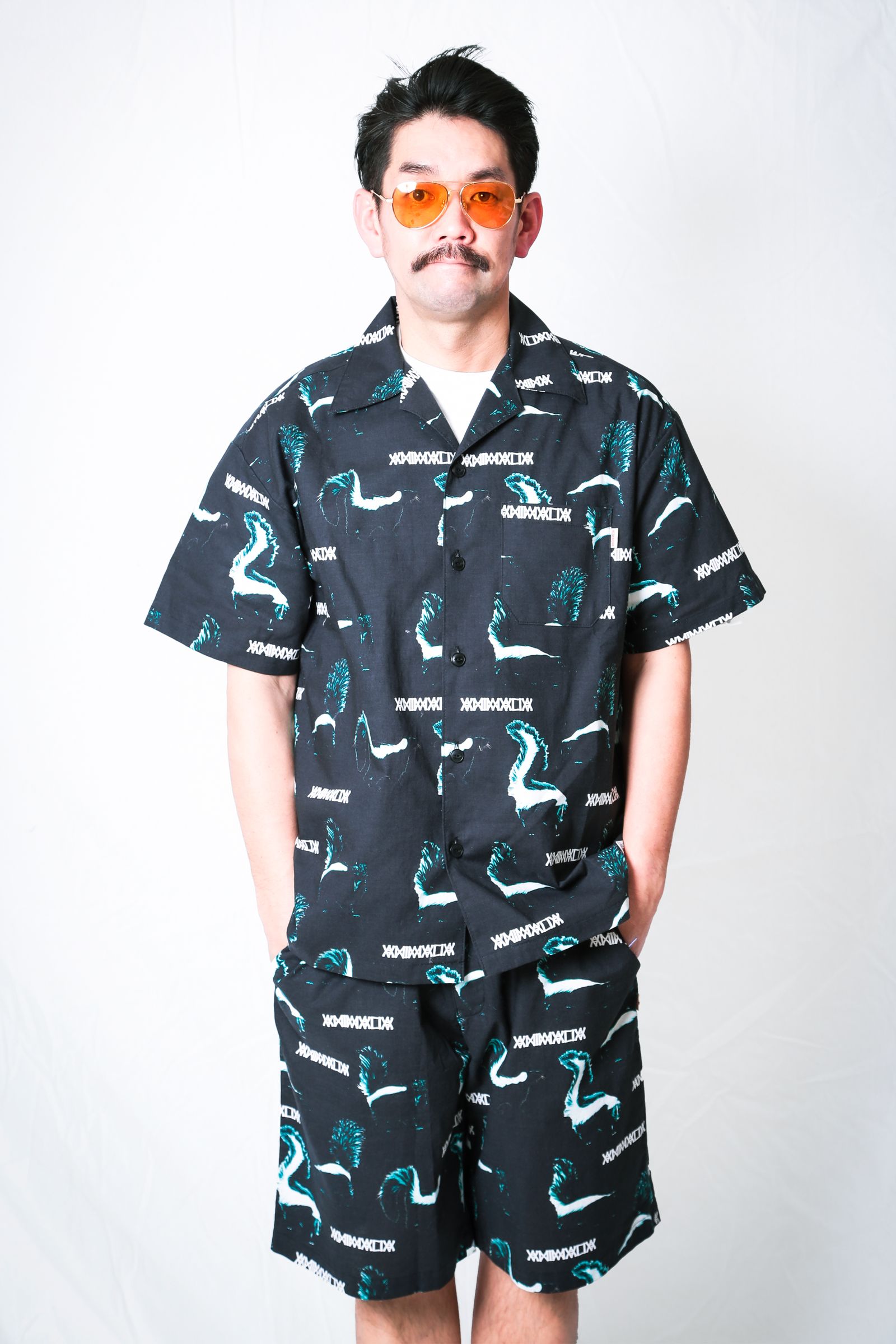 SWAGGER S/S SHIRTS - SKUNK / ROSE -