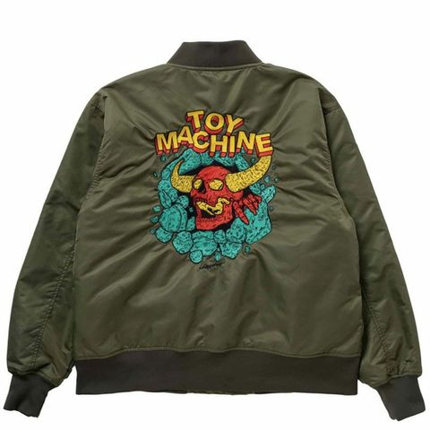 <Hirotton collab.> Hirotton monster bomber jacket