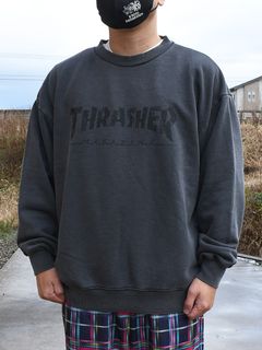 THRASHER Logo C/N Pigment Sweat