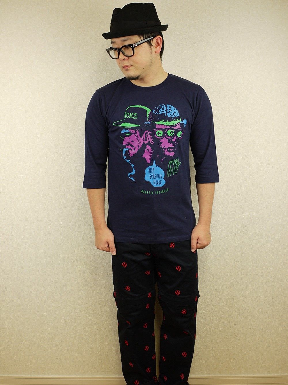 TWINHEAD FRANKⅡ harf length sleeve T-shirts