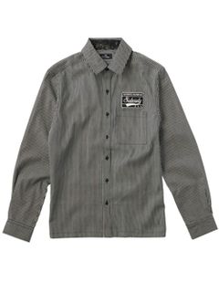 EMBLEM SHIRT L/S-STRIPE-