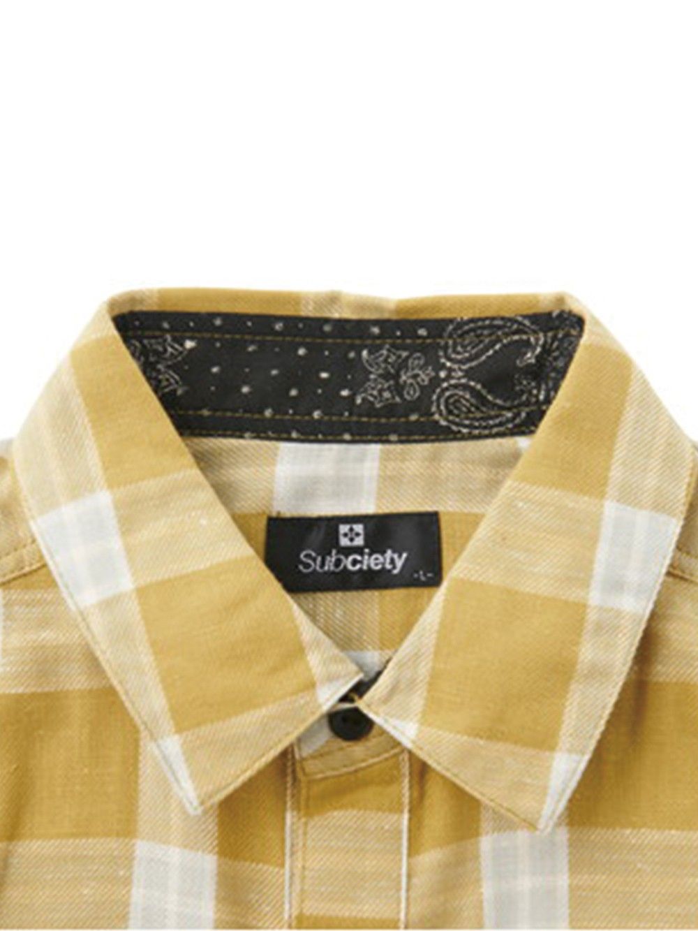 EMBLEM SHIRT L/S-CHECK-