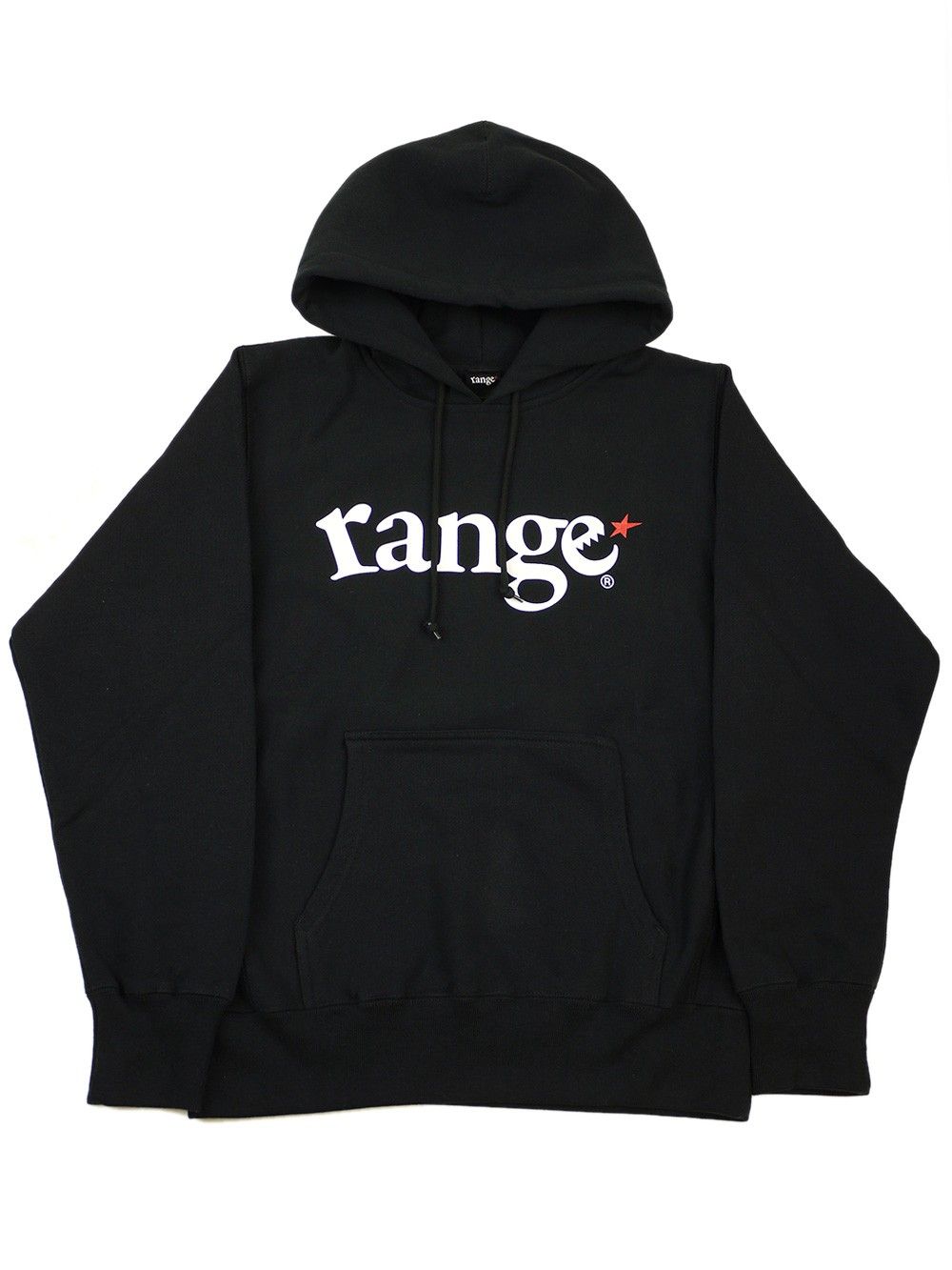 range logo pull over hoody