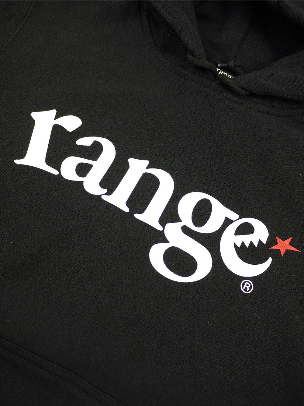 range logo pull over hoody