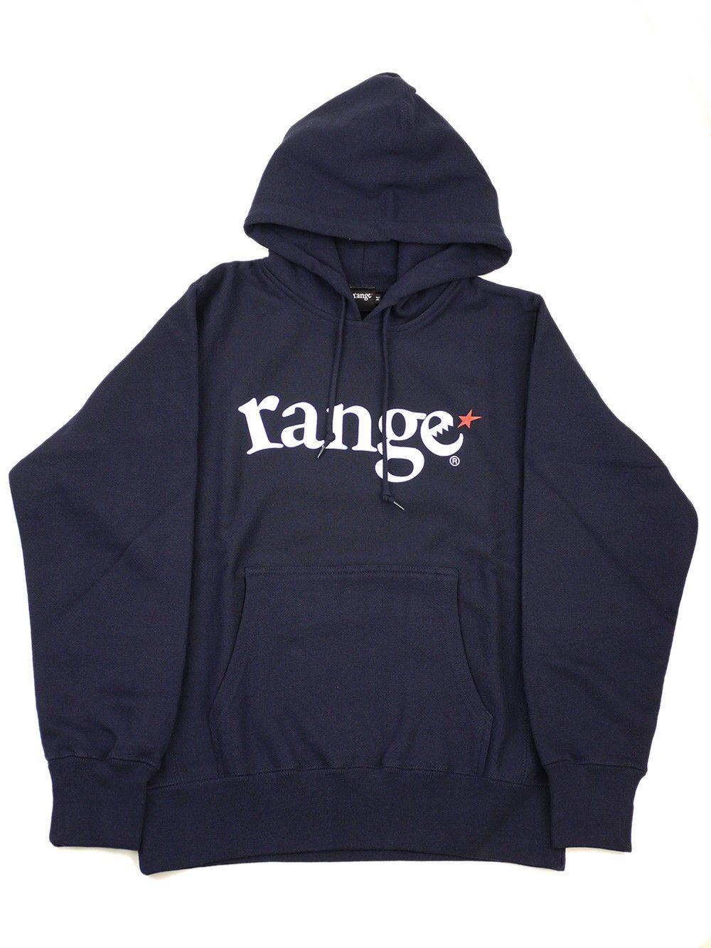 range logo pull over hoody