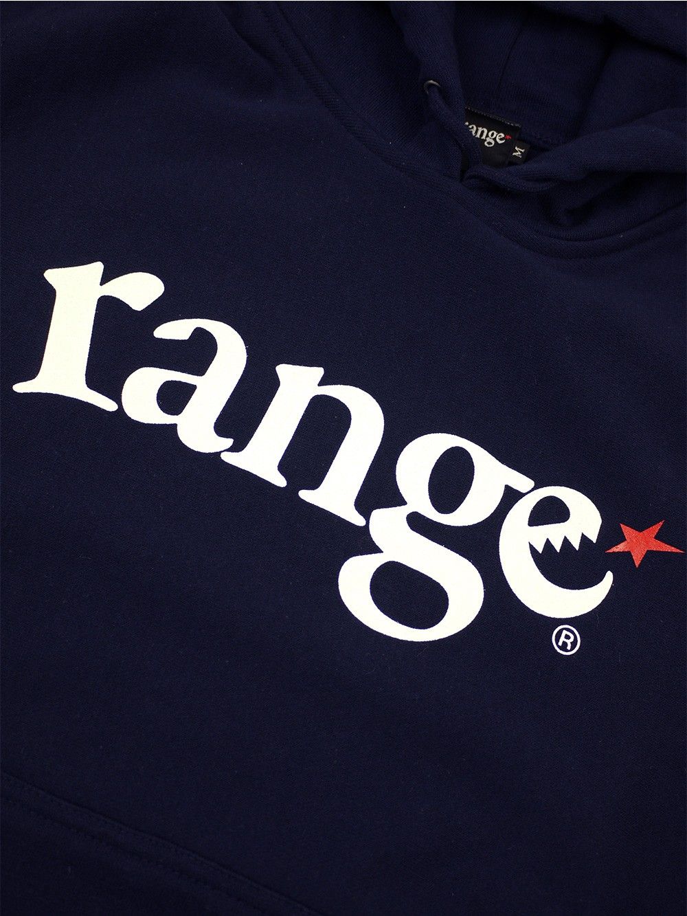 range logo pull over hoody