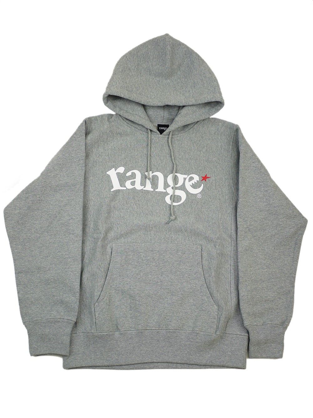 range logo pull over hoody