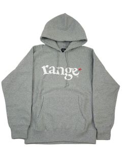 range logo pull over hoody
