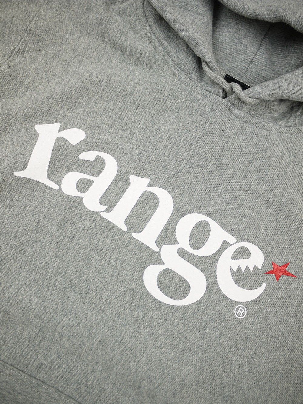 range logo pull over hoody