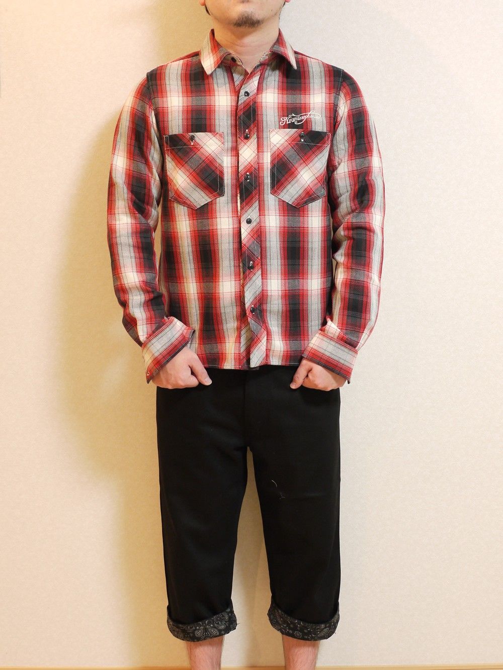 CHECK SHIRT L/S -Comrade-