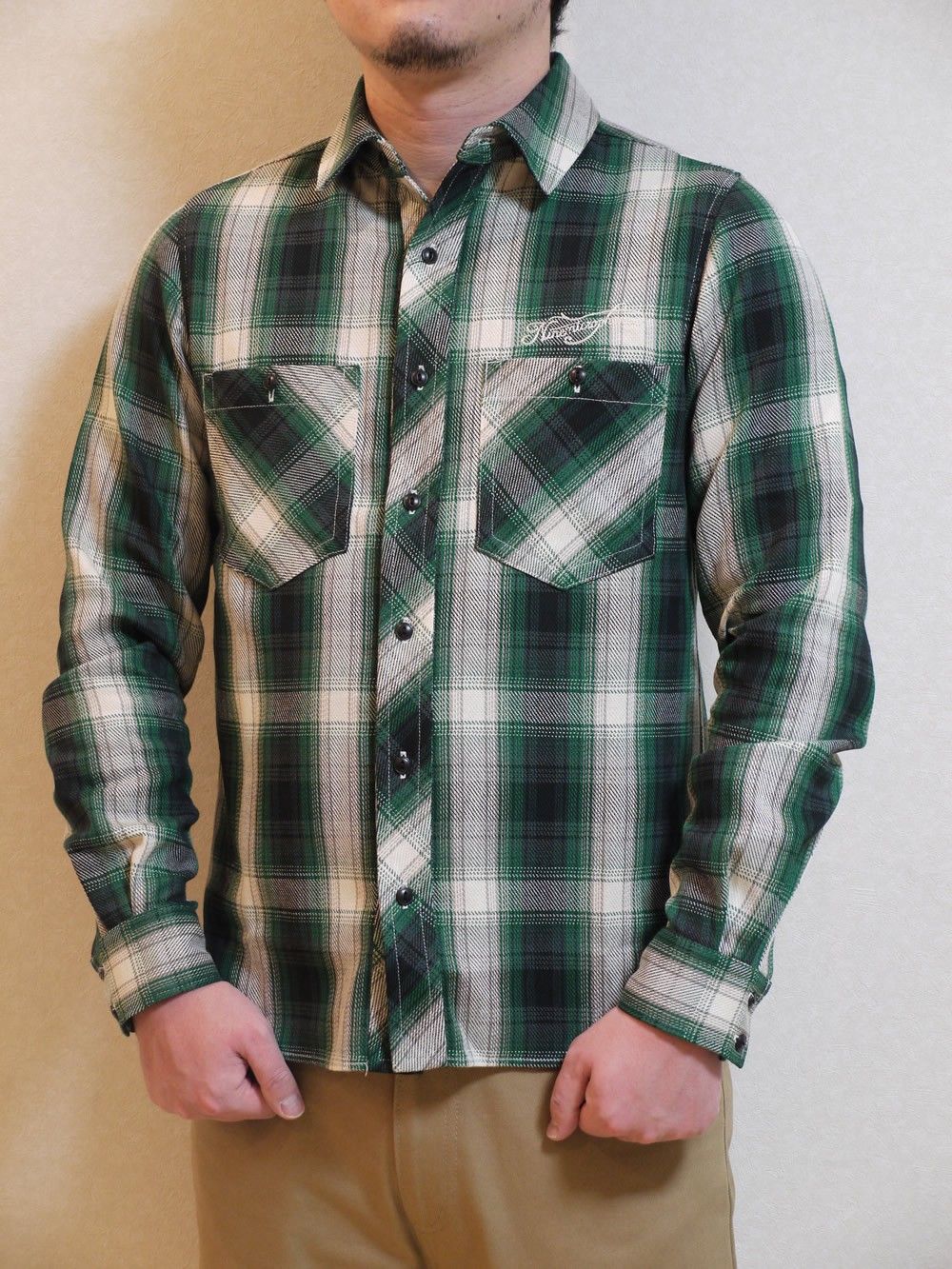 CHECK SHIRT L/S -Comrade-