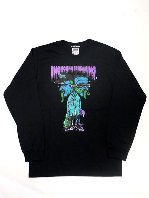 "TWIN HEAD FRANK” Long sleeve T-shirts