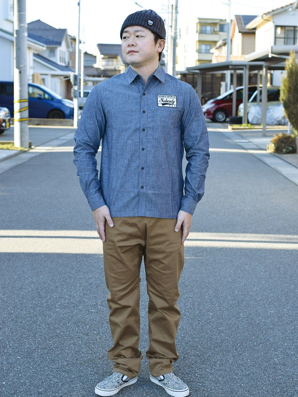 EMBLEM SHIRT L/S